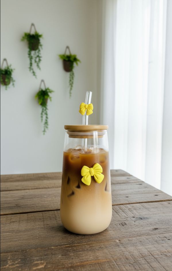 Yellow Glass Tumbler