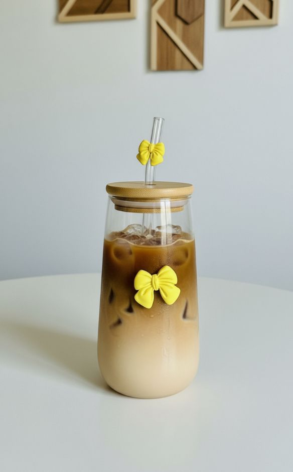 Yellow Glass Tumbler