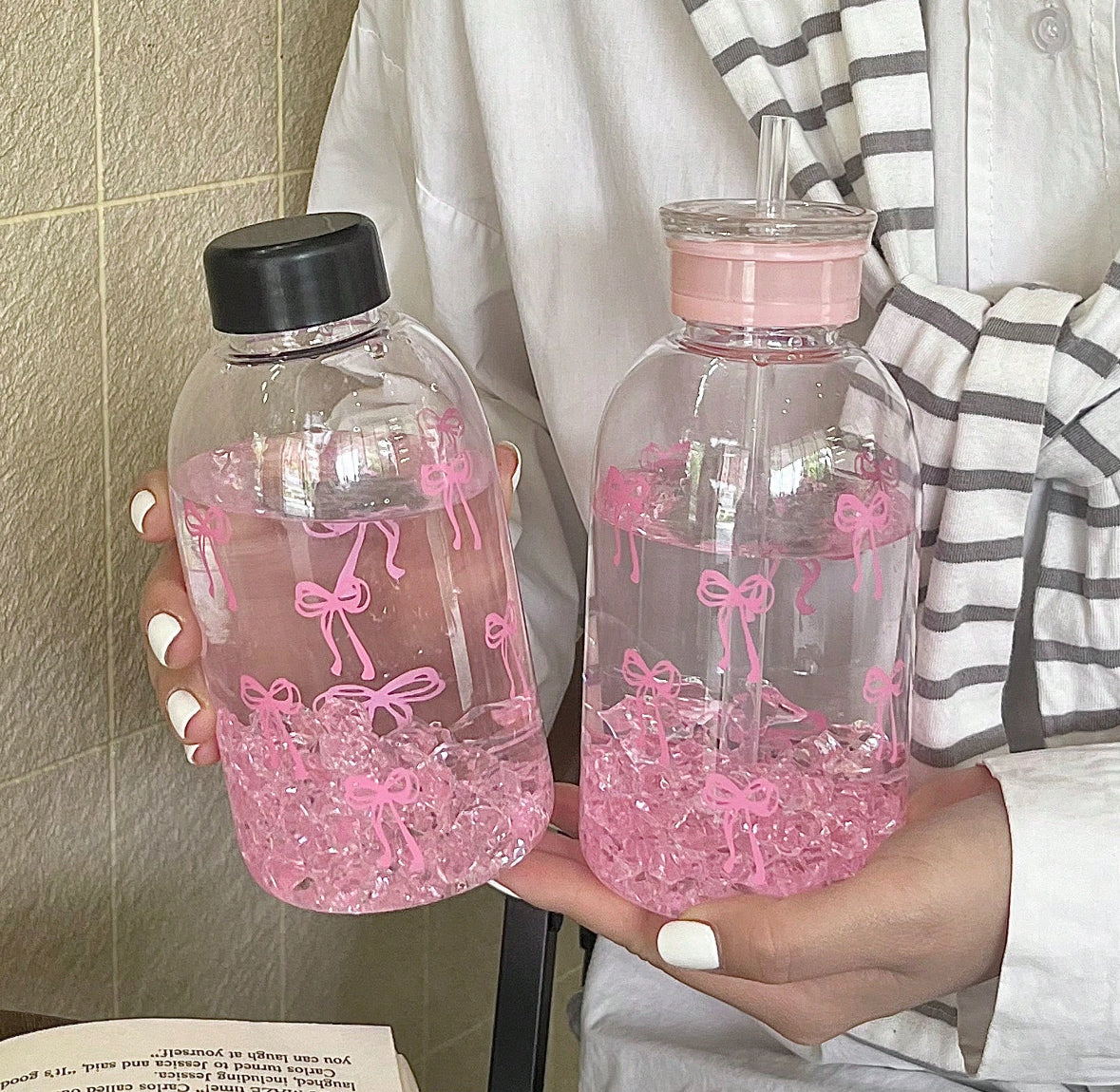 Pink Water Bottle 🎀