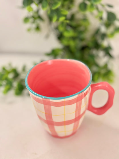 Cheerful Painted Ceramic Mugs