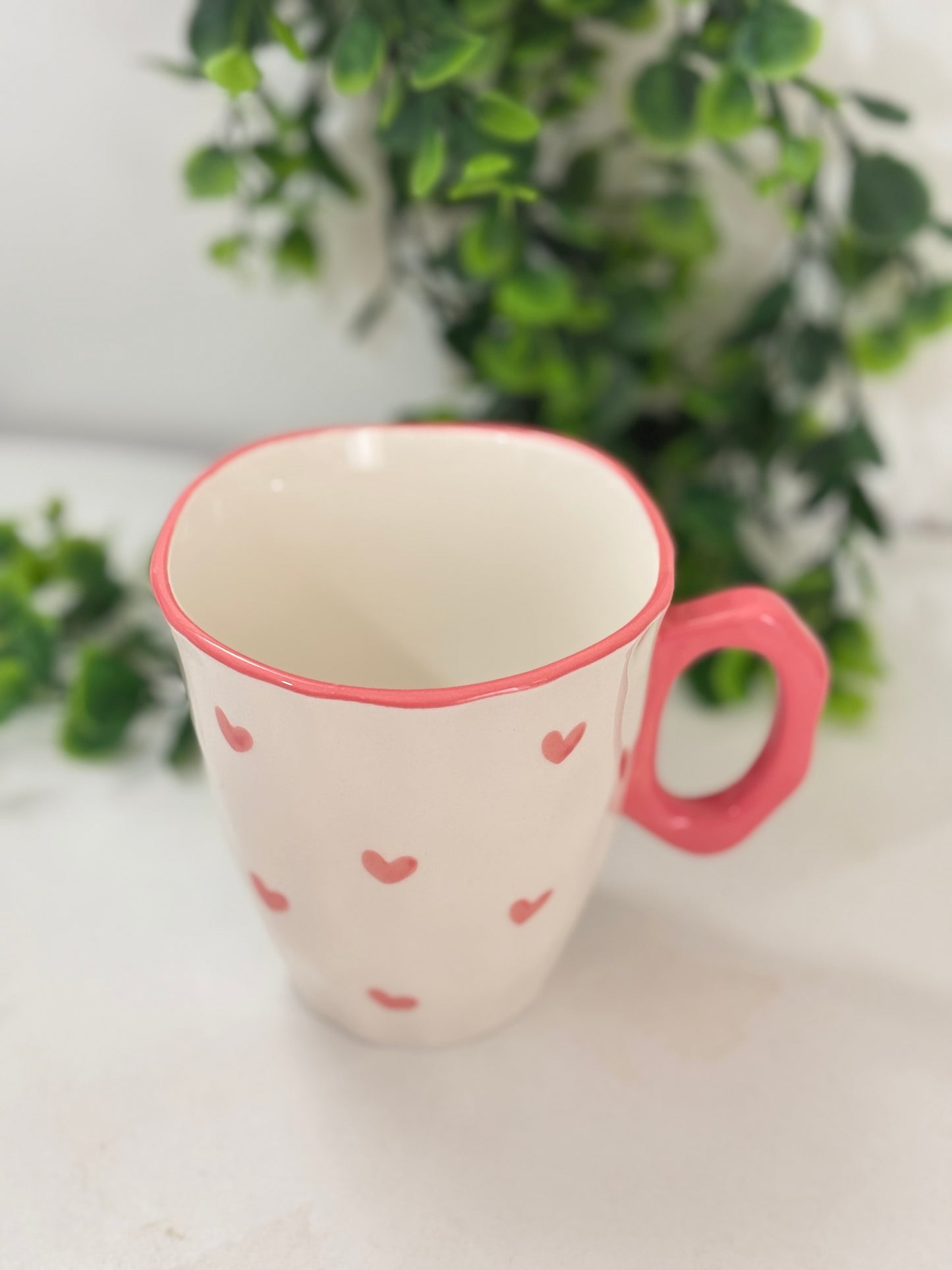 Cheerful Painted Ceramic Mugs