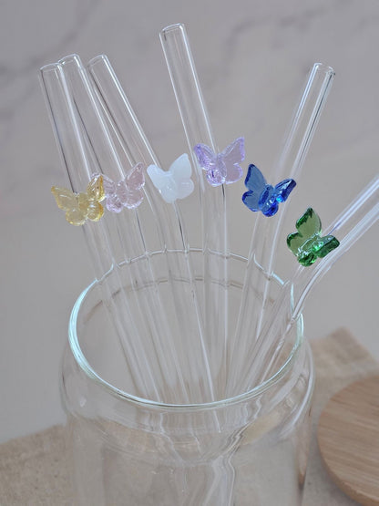 Butterfly Straws
