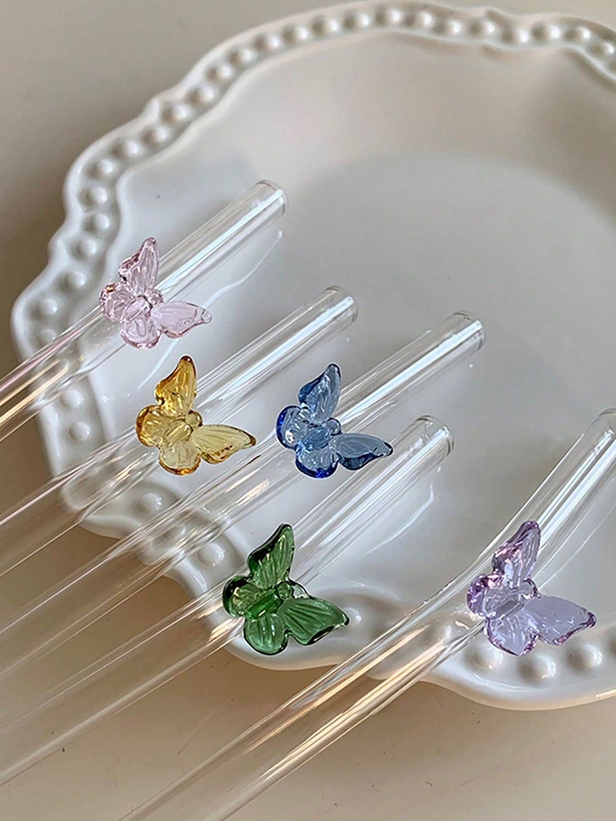 Butterfly Straws