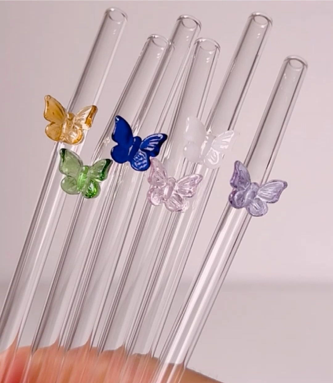 Butterfly Straws