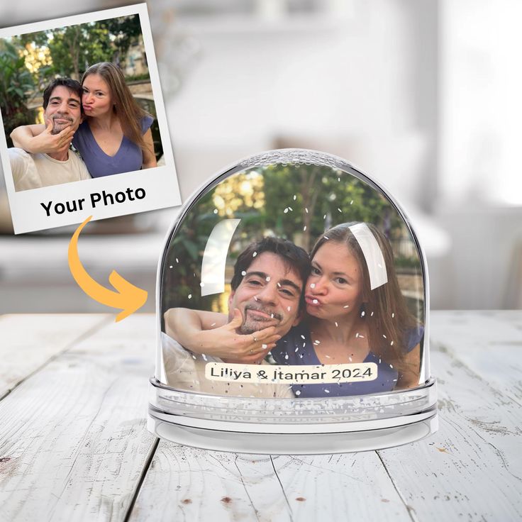 Customized Photo Snow Globe