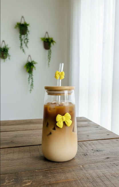 Yellow Glass Tumbler